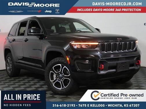 Diamond Black 2022 Jeep Grand Cherokee Trailhawk