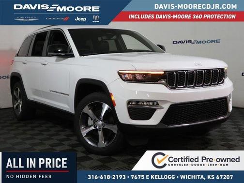 Bright White Clearcoat 2024 Jeep Grand Cherokee Limited