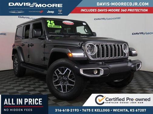 Granite Crystal Clearcoat Metallic 2025 Jeep Wrangler Sahara