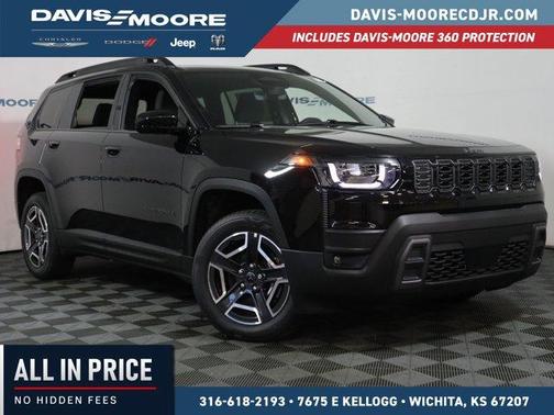 Diamond Black 2026 Jeep Cherokee LAREDO/LIMITED