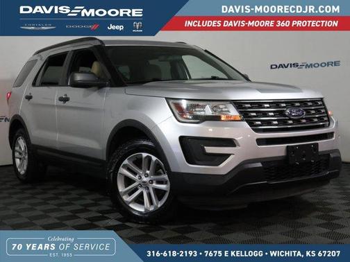 Ingot Silver 2017 Ford Explorer Base