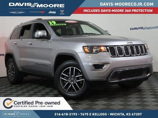 Billet Silver Metallic Clearcoat 2019 Jeep Grand Cherokee Limited