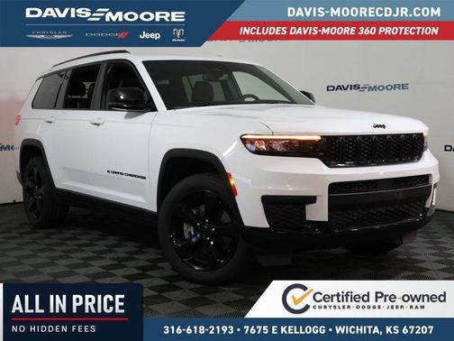 Bright White Clearcoat 2023 Jeep Grand Cherokee L Laredo