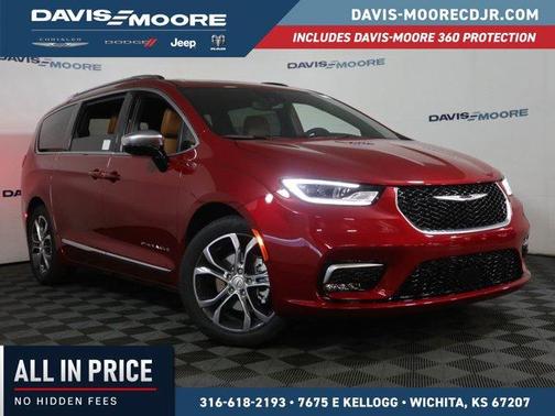 Red 2026 Chrysler Pacifica Pinnacle