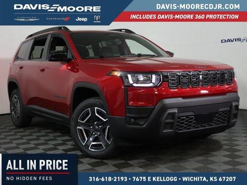 Red 2026 Jeep Cherokee LAREDO/LIMITED