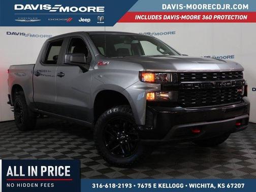 Satin Steel Metallic 2020 Chevrolet Silverado 1500 Custom Trail Boss
