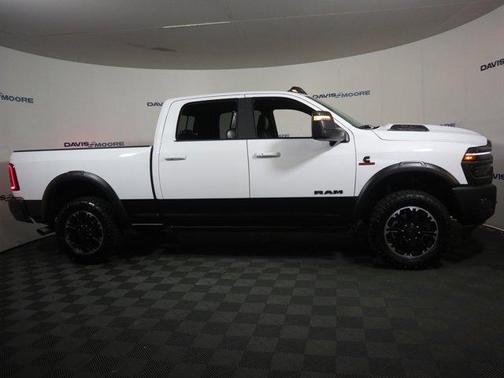 Bright White Clearcoat 2025 RAM 2500 Rebel/Power Wagon