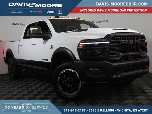Bright White Clearcoat 2025 RAM 2500 Rebel/Power Wagon