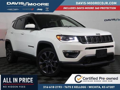 White Clearcoat 2020 Jeep Compass Altitude