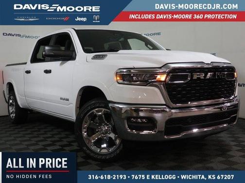 Bright White Clearcoat 2026 RAM 1500 Big Horn