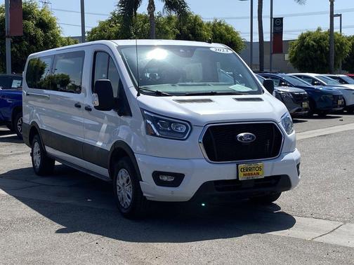Oxford White 2023 Ford Transit-350 XLT