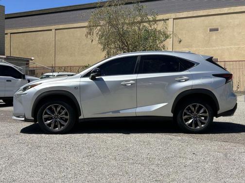 Silver Lining Metallic 2016 Lexus NX 200t F Sport