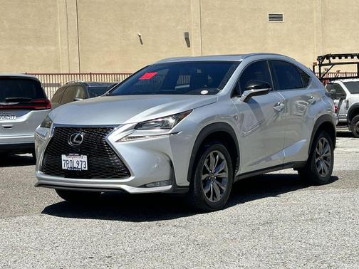 Silver Lining Metallic 2016 Lexus NX 200t F Sport