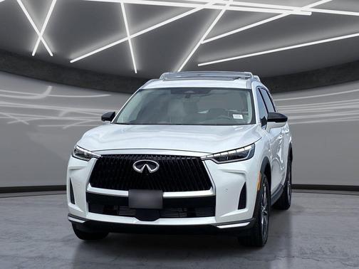 Radiant White 2027 INFINITI QX60 LUXE FWD