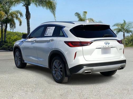 Radiant White 2023 INFINITI QX50 LUXE