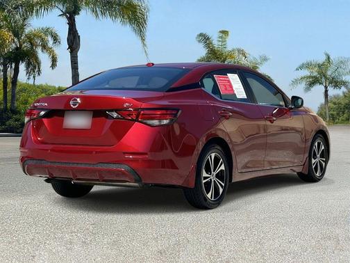 Scarlet Ember Tintcoat 2023 Nissan Sentra SV