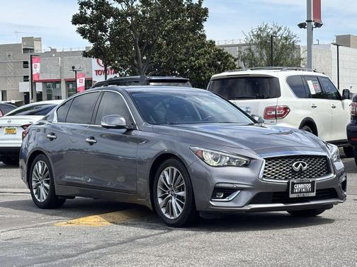 Graphite Shadow 2023 INFINITI Q50 3.0t LUXE