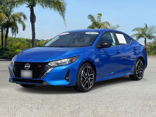 Electric Blue Metallic 2024 Nissan Sentra SR