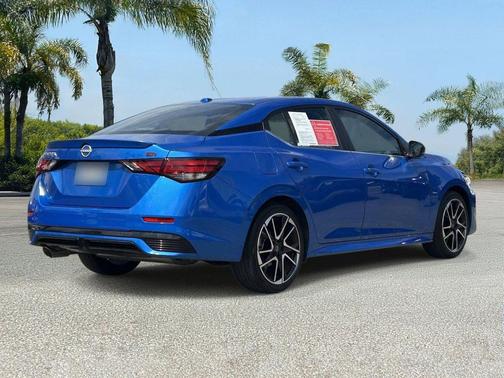Electric Blue Metallic 2024 Nissan Sentra SR