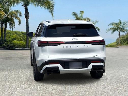 Glacier White 2025 INFINITI QX60 Pure