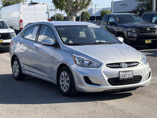 Ironman Silver Metallic 2016 Hyundai Accent SE