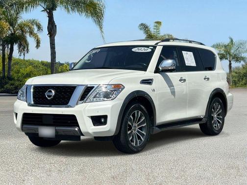 Pearl White Tricoat 2020 Nissan Armada SL 2WD