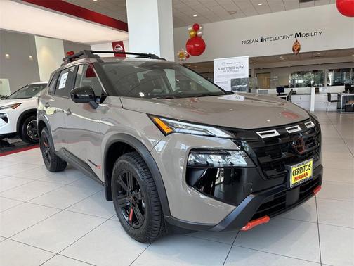 Baja Storm Metallic 2025 Nissan Rogue Rock Creek