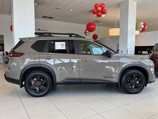 Baja Storm Metallic 2025 Nissan Rogue Rock Creek