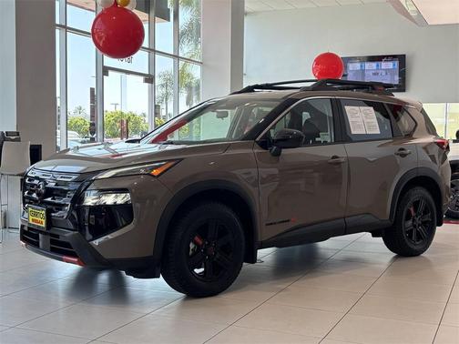 Baja Storm Metallic 2025 Nissan Rogue Rock Creek