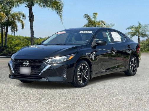 Super Black 2025 Nissan Sentra SV