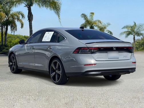 Solar Silver Metallic 2024 Honda Accord Hybrid Sport