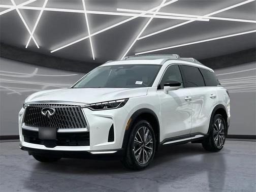 Radiant White 2026 INFINITI QX60 Luxe