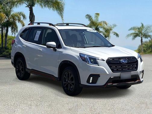 Crystal White Pearl 2023 Subaru Forester Sport