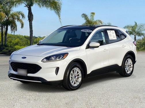 Oxford White 2020 Ford Escape SE
