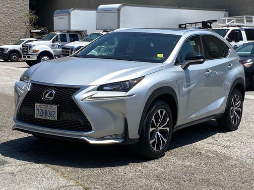 Silver Lining Metallic 2017 Lexus NX 200t F Sport
