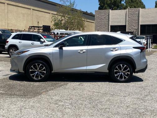 Silver Lining Metallic 2017 Lexus NX 200t F Sport