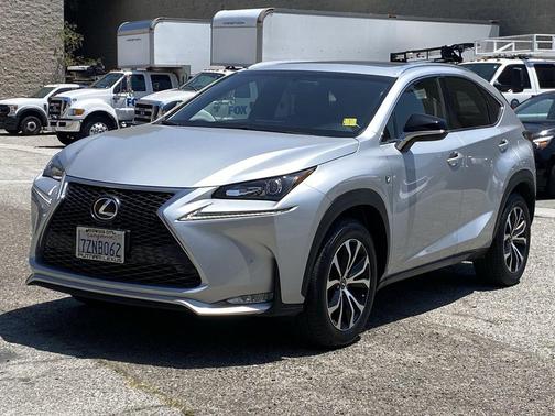 Silver Lining Metallic 2017 Lexus NX 200t F Sport