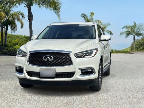 Majestic White 2020 INFINITI QX60 Luxe