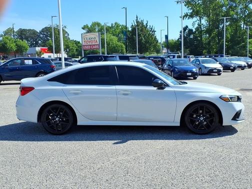 Platinum White Pearl 2023 Honda Civic Sport