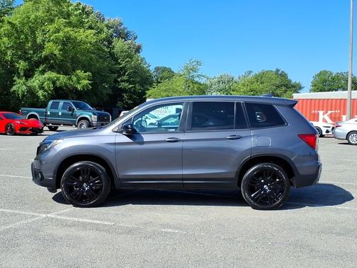 Modern Steel Metallic 2021 Honda Passport AWD Sport