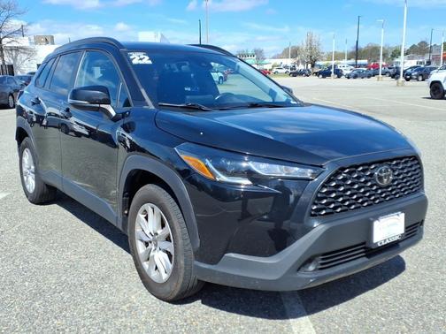 Jet Black 2022 Toyota Corolla Cross LE