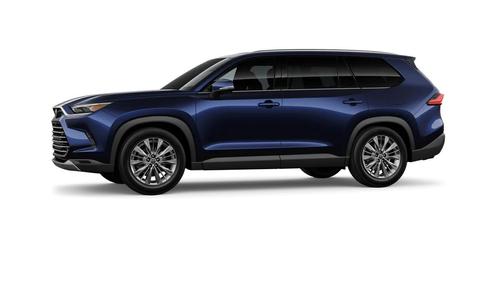 Blue 2026 Toyota Grand Highlander Platinum