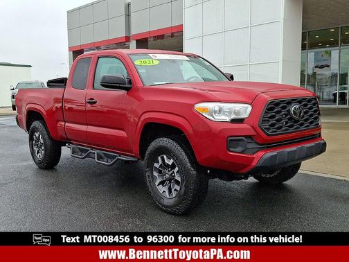 Barcelona Red Metallic 2021 Toyota Tacoma SR