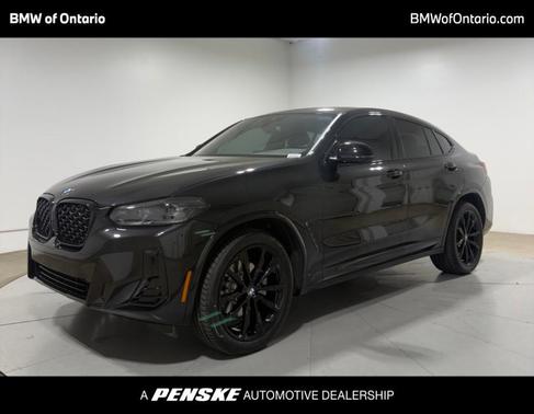 Black Sapphire Metallic 2024 BMW X4 xDrive30i