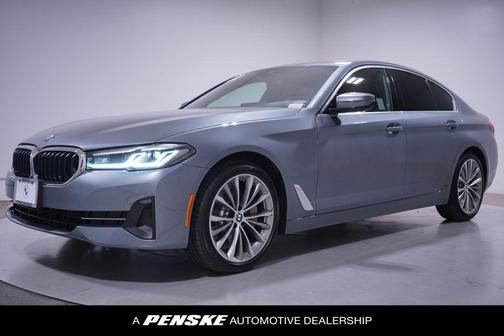 Bluestone Metallic 2022 BMW 530 i