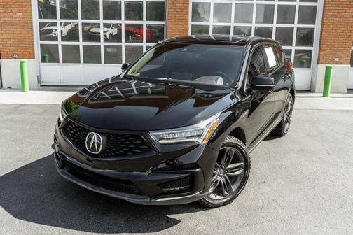 Black 2021 Acura RDX A-Spec