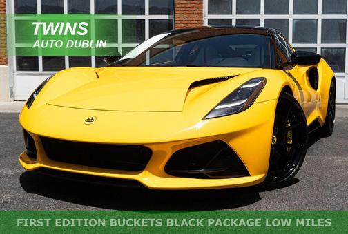 Hethel Yellow 2024 Lotus Emira V6 First Edition