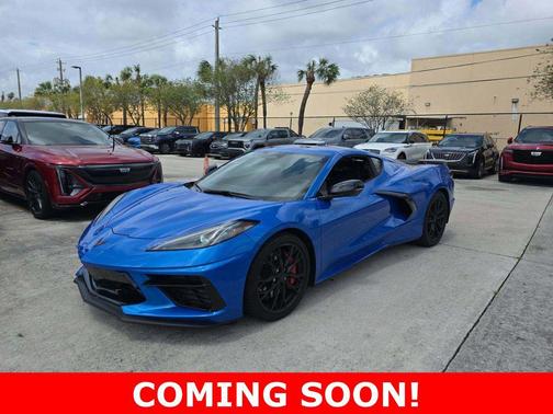 Riptide Blue Metallic 2024 Chevrolet Corvette Stingray w/1LT