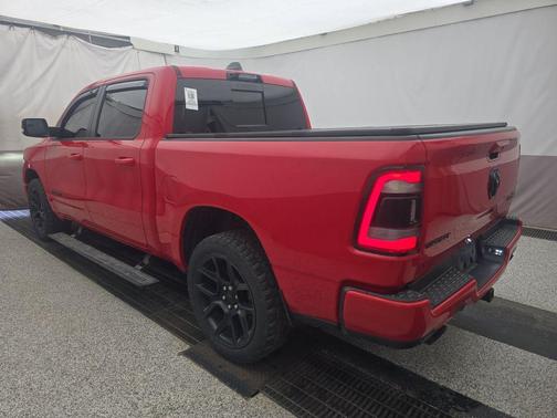 Red 2021 RAM 1500 Sport