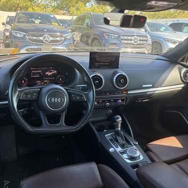 Brilliant Black 2018 Audi A3 2.0T Premium